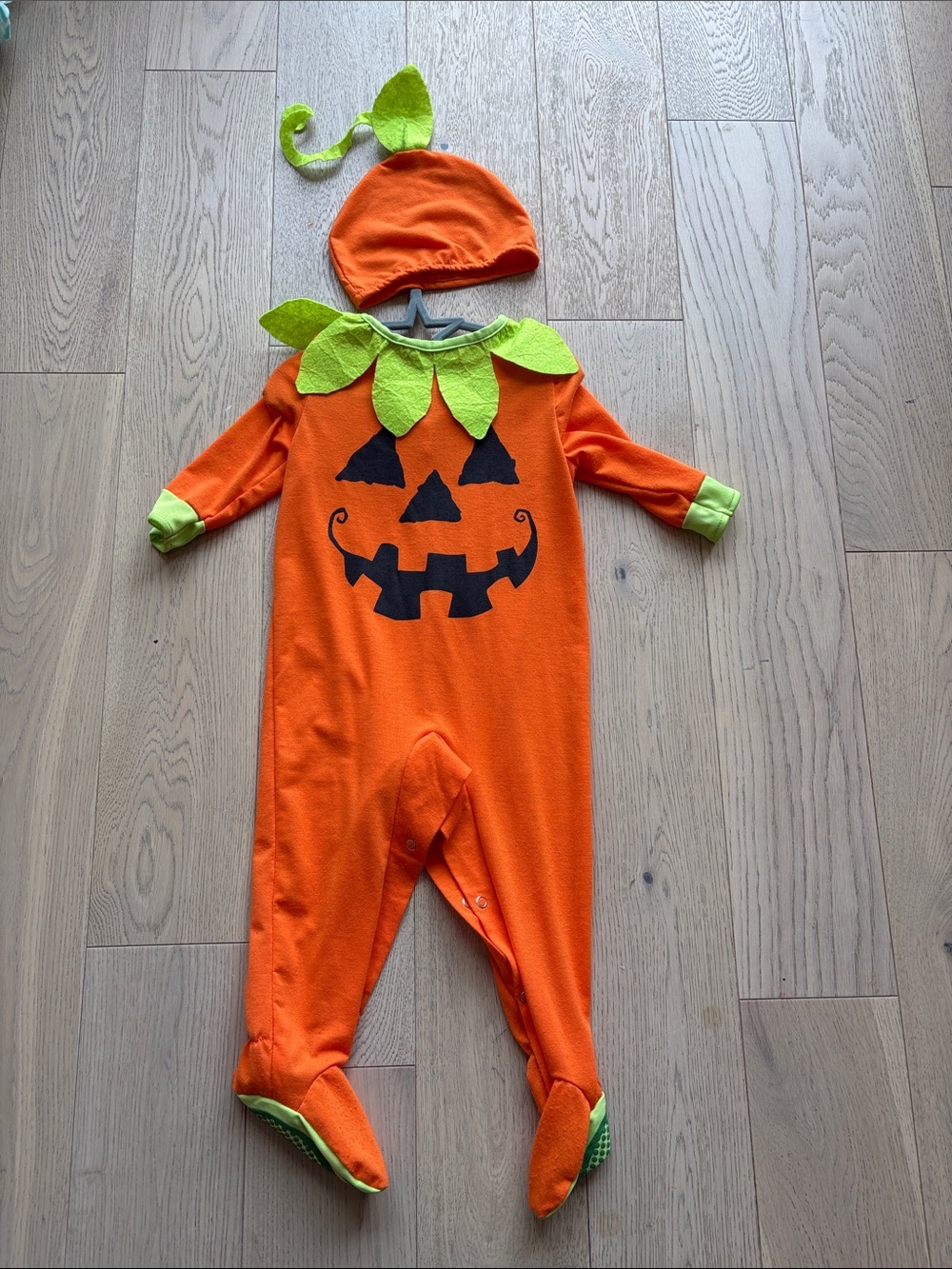 Pumpkin Jack-O'-Lantern Kids Costume - Orange 6-12 months